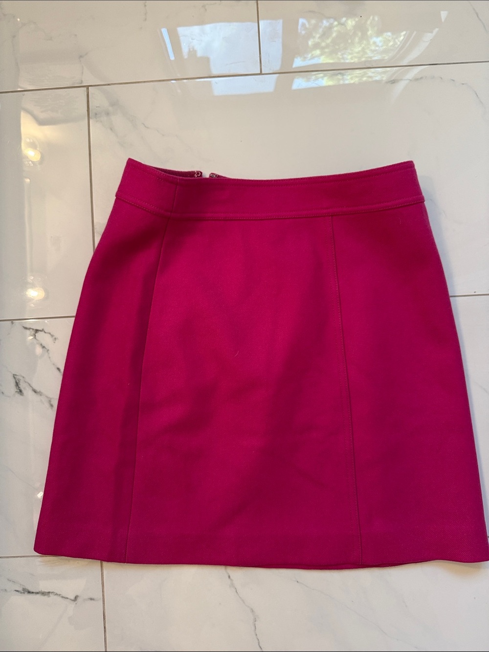 J. Crew Fuchsia Mini Skirt